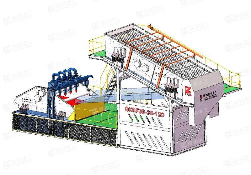 GXSF系列g(shù)效篩分回收機(jī)